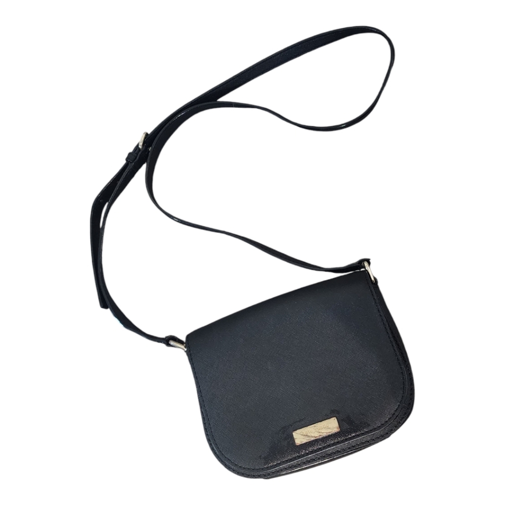 Kate Spade Black Leather Crossbody Bag‎